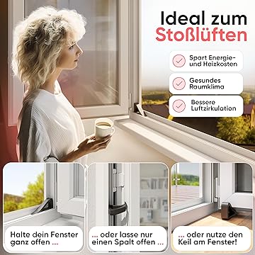 Wie Fenster offen halten