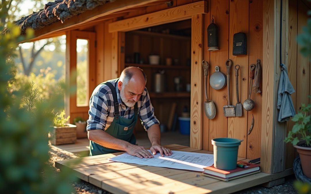 8 geniale Tipps: Gartenhaus selber bauen