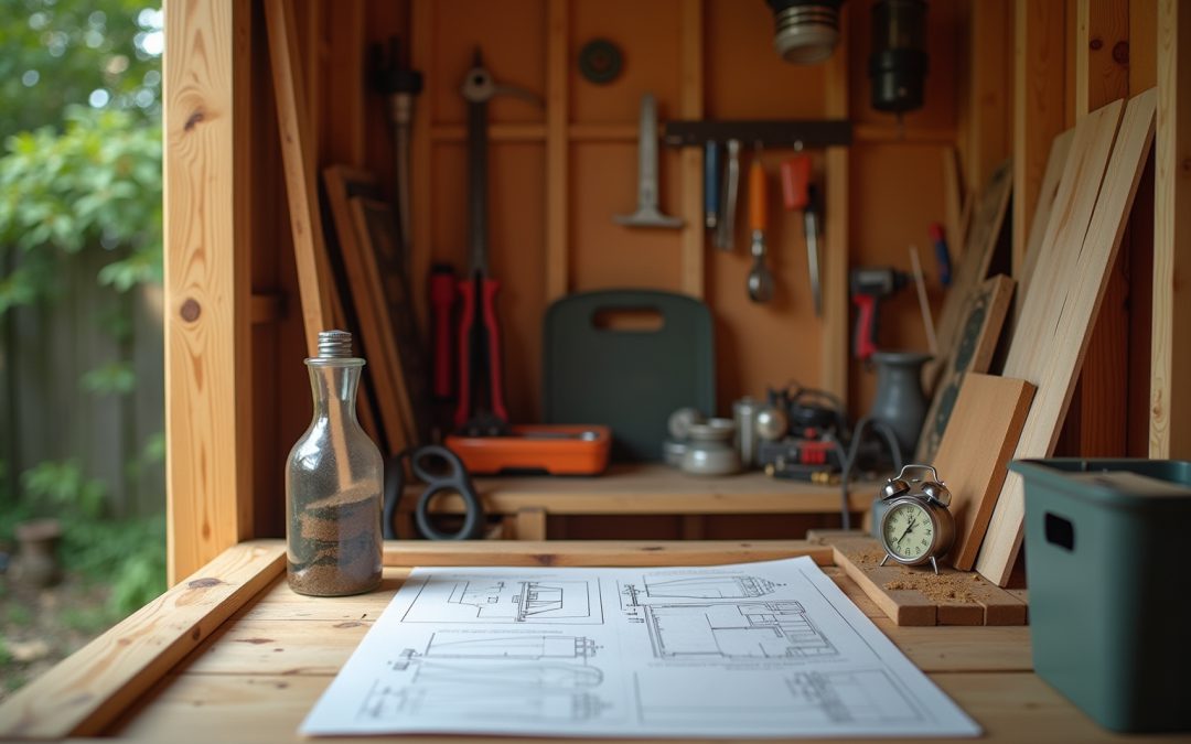 8 Tipps: Holzunterstand selber bauen leicht gemacht