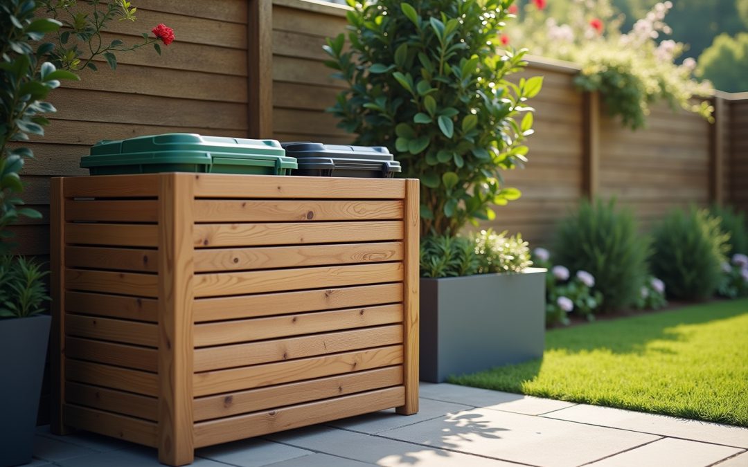 Die 8 besten Ideen: Mülltonnenbox selber bauen