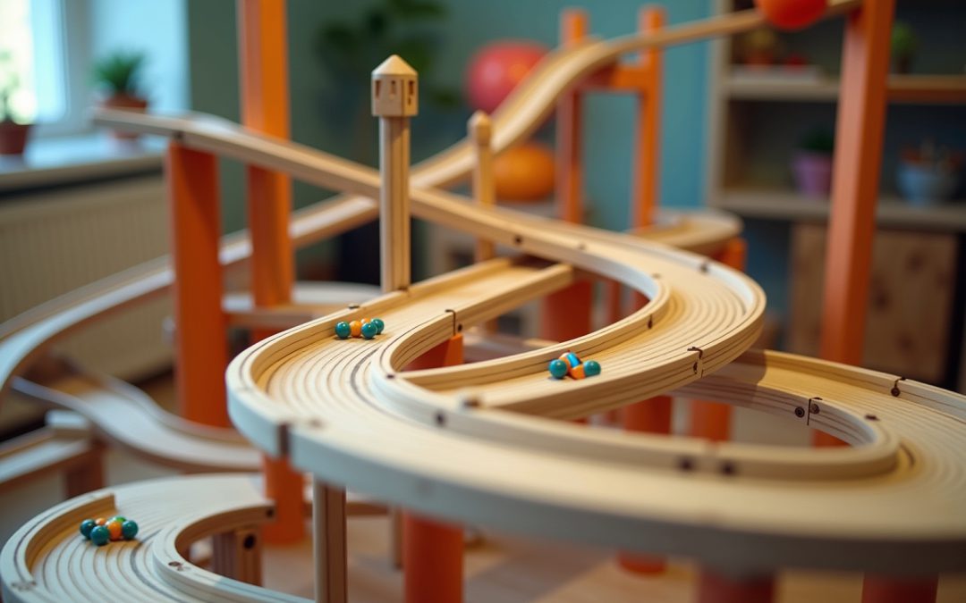 Die 8 besten Ideen, eine Murmelbahn selber bauen