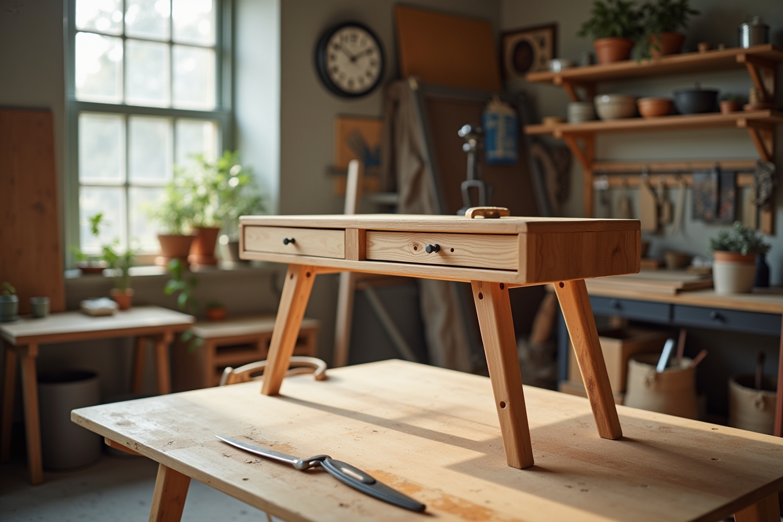 8 kreative Ideen: Schreibtisch selber bauen