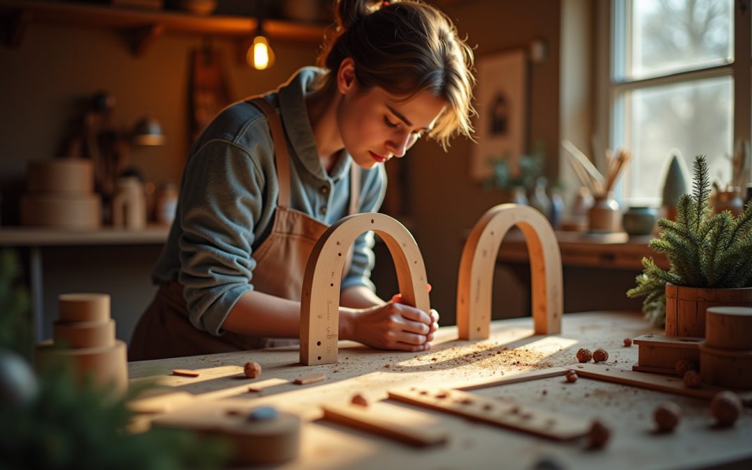 8 kreative Ideen, um einen Schwibbogen selber zu bauen