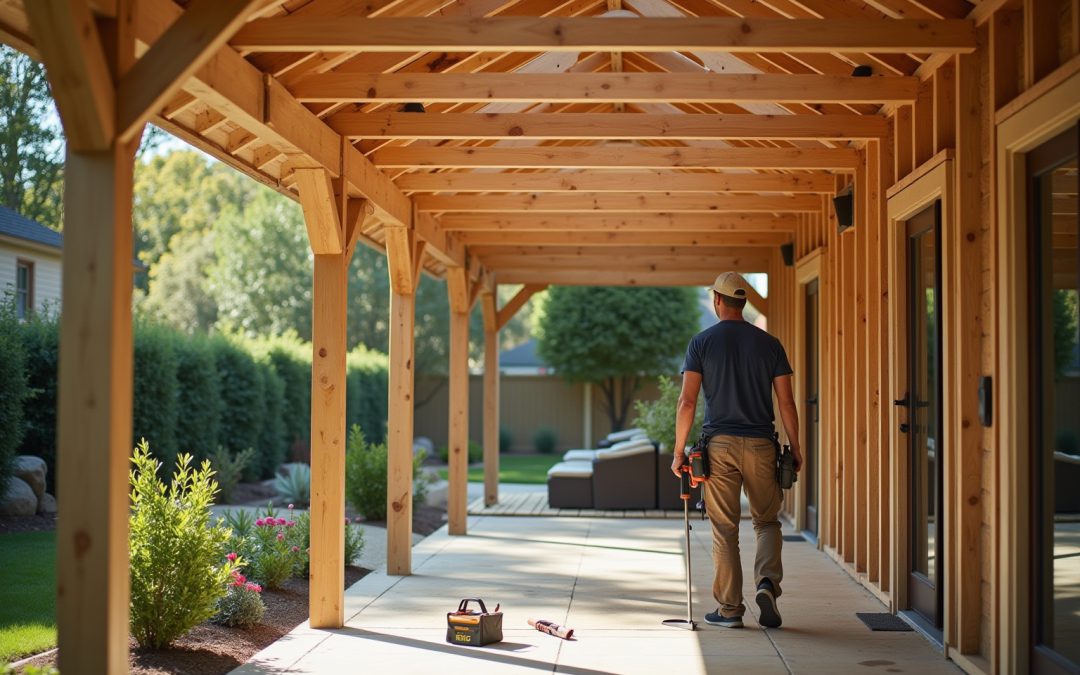 Die 8 besten Tipps: Terrassenüberdachung selber bauen