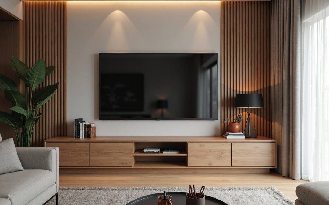 8 geniale Ideen: TV Wand selber bauen – kinderleicht