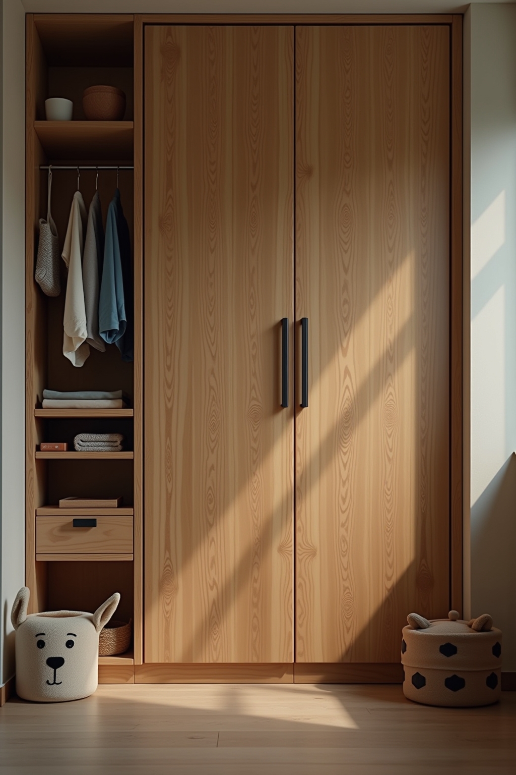 Pflege und Reinigung einer selbstgebauten Holzgarderobe
