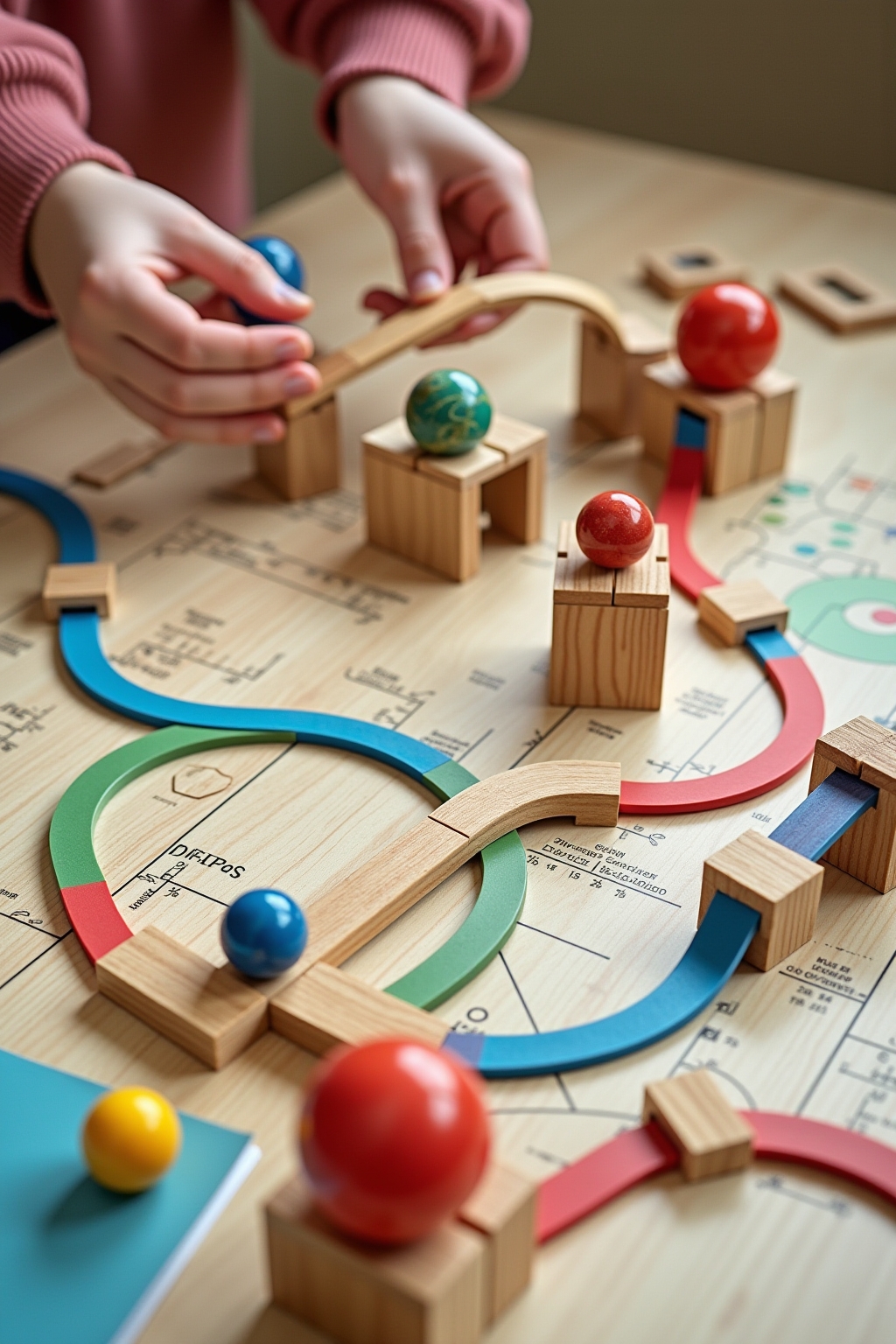 Grundlagen und Planung einer eigenen Murmelbahn