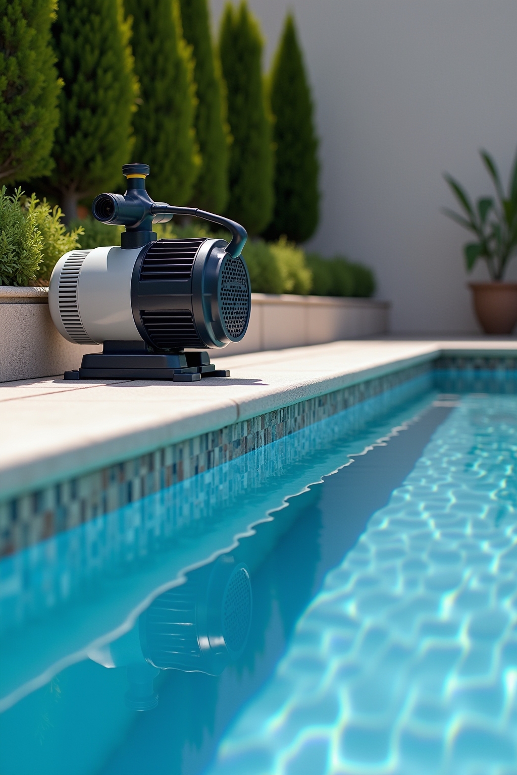 Pool-Technik für den selbst gebauten Swimmingpool