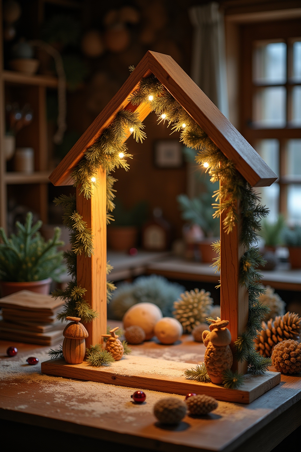Schwibbogen selber bauen – traditionelle Weihnachtsdekoration mit eigener Note