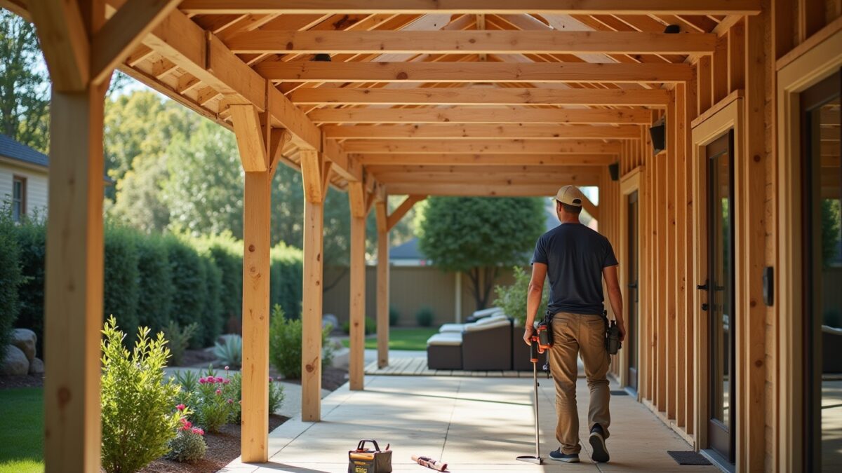 Die 8 besten Tipps: Terrassenüberdachung selber bauen
