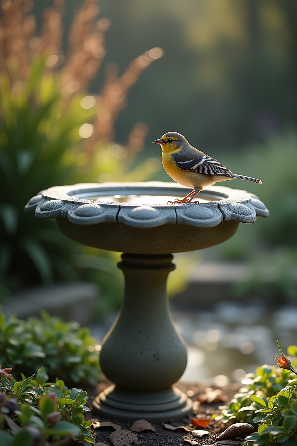 Saisonale Anpassung der Vogeltränke für Winter und Sommer