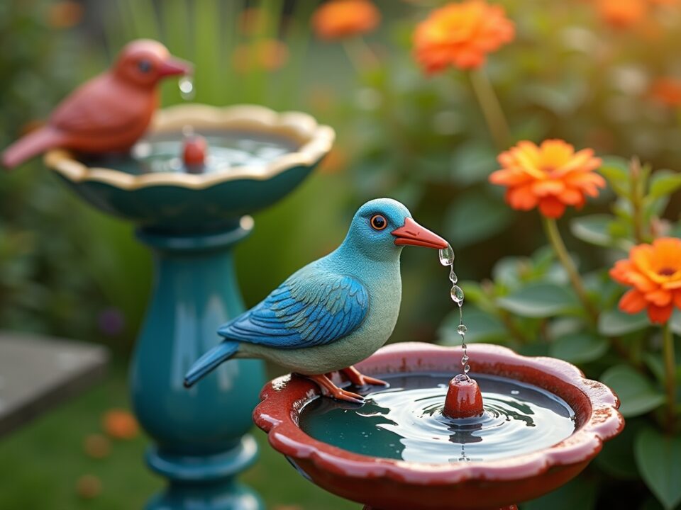 8 kreative Ideen: Vogeltränke selber bauen