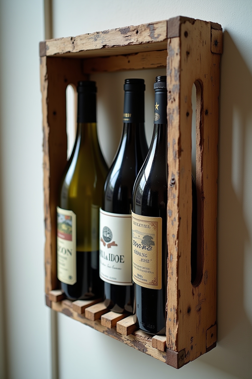 Kreative Weinregal-Ideen aus Paletten, Rohren und Holzkisten für jedes Budget